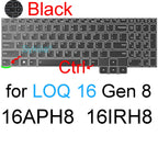 Keyboard Cover for Lenovo LOQ 15 16 17 Gen 11 10 9 15AHP11 15IHP11 15AHP10 15ARP10 15IRX10 17IRX10 Silicone Protector Skin Case