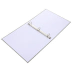 A4 3 Ring Binder Fabric Hardcover Document Holder Office Home Sheet Organizer Paper Storage Resume Report Folder