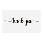 50 Pcs Thank You For Supporting My Small Business Reflective Laser Appreciate Cards Greeting Postcard For Online Retail Shopping
