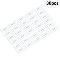 【CPI】10/20/30Pcs Name Tag Blank Name Badges Acrylic Name Tag Holders 70x30mm Insert Blank Acrylic Nameplate