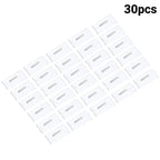 【CPI】10/20/30Pcs Name Tag Blank Name Badges Acrylic Name Tag Holders 70x30mm Insert Blank Acrylic Nameplate