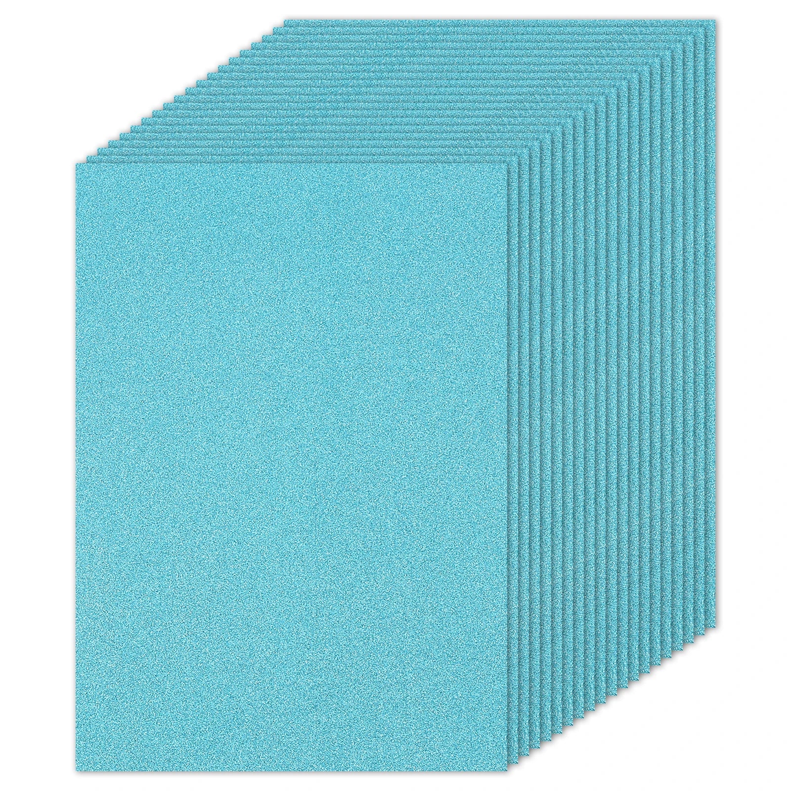 20 Sheets 250gsm Glitter Cardstock Paper Rectangle Premium Sparkly Paper Craft Cardstock Paper for Scrapbook Cards DIY Party Art
