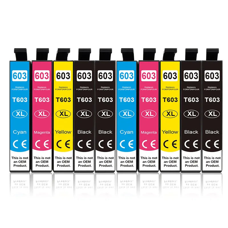 603XL Compatible Ink Cartridges T 603 XL For Epson XP-2100 XP-2105 XP-3100 XP-3105 XP-4100 XP-4105 WF-2810 WF-2830 Printer