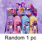 ♣Kpo-Pencils Ruler Pencil Sharpener Pen Bag Eraser Kids Cute Stationary Set Student Back To School Supplies Gift