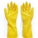 Latex Dishwashing Gloves Waterproof Household Kitchen Washing Bowl Washing Clothes Vegetable Cleaning Household Unisex