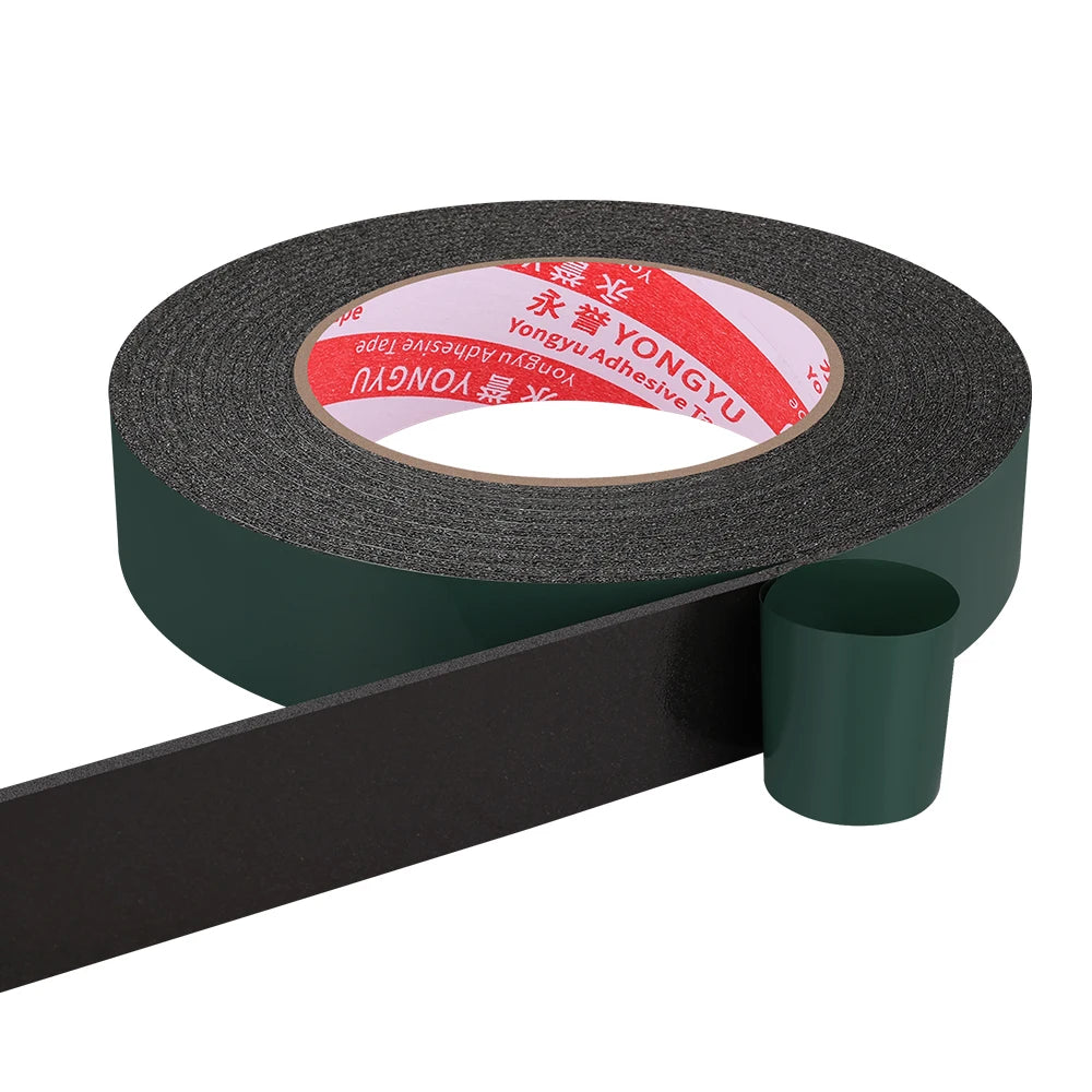 Green Film Black Foam Double-Sided Tape Cushioning Shock Absorption Furniture Toy Manufacturing Handicrafts Packaging