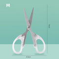Student Office Paper-cut Scissors Stainless Steel Household Handmade Scissors Sharp and Small Sewing Scissors Household Tools