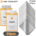 K&F CONCEPT 6*7inch Premium Microfiber Cleaning Cloths Lens Cleaning Cloth for Camera Lenses, Eyeglasses, Phone Screens, Cameras