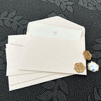 30pcs/lot Thickened Linen Texture Pattern 17.5x12.5cm White Envelope Retro for Invitations Postcards Wedding Business Letters