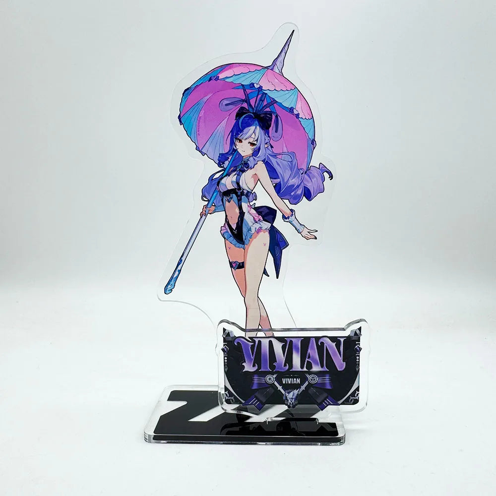 Game Zenless Zone Zero Ye Shun­guang Dialyn Hoshimi Miyabi Anime Acrylic Stand Model Plate Keychain Desk Decor Collection gift