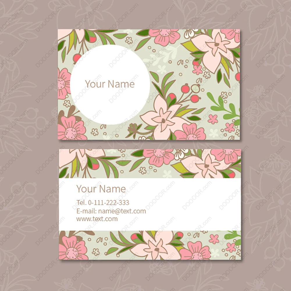 200PS High-End Business Card Production Printing Customized Color Double-Sided Card Printing Business Card Design