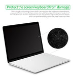 Microfiber Dustproof Cleaning Cloth Notebook Keyboard Blanket Cover Laptop Screen Cleaner Kit for MacBook Pro 13/15/16 Inch Pods