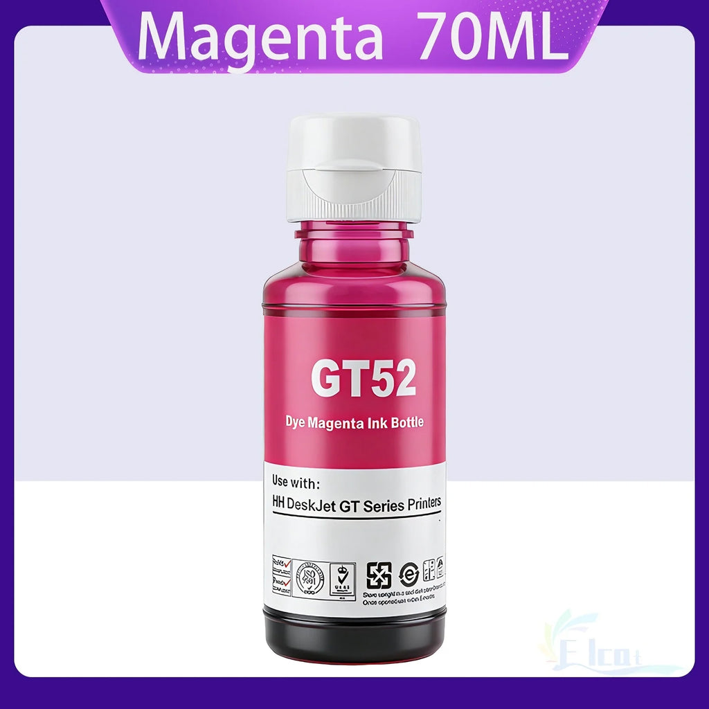 GT51 GT52 GT53 GT5810 GT5820 Refill Ink Dye ink For HP Smart Tank 450 455 500 510 515 519 530 559 615 618 655 720 750 Printer