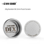 58.5mm Espresso Filter Baskets 15-20g Coffee Basket with Puck Screen Fit 58mm Espresso Portafilters Coffee Machine Accessories