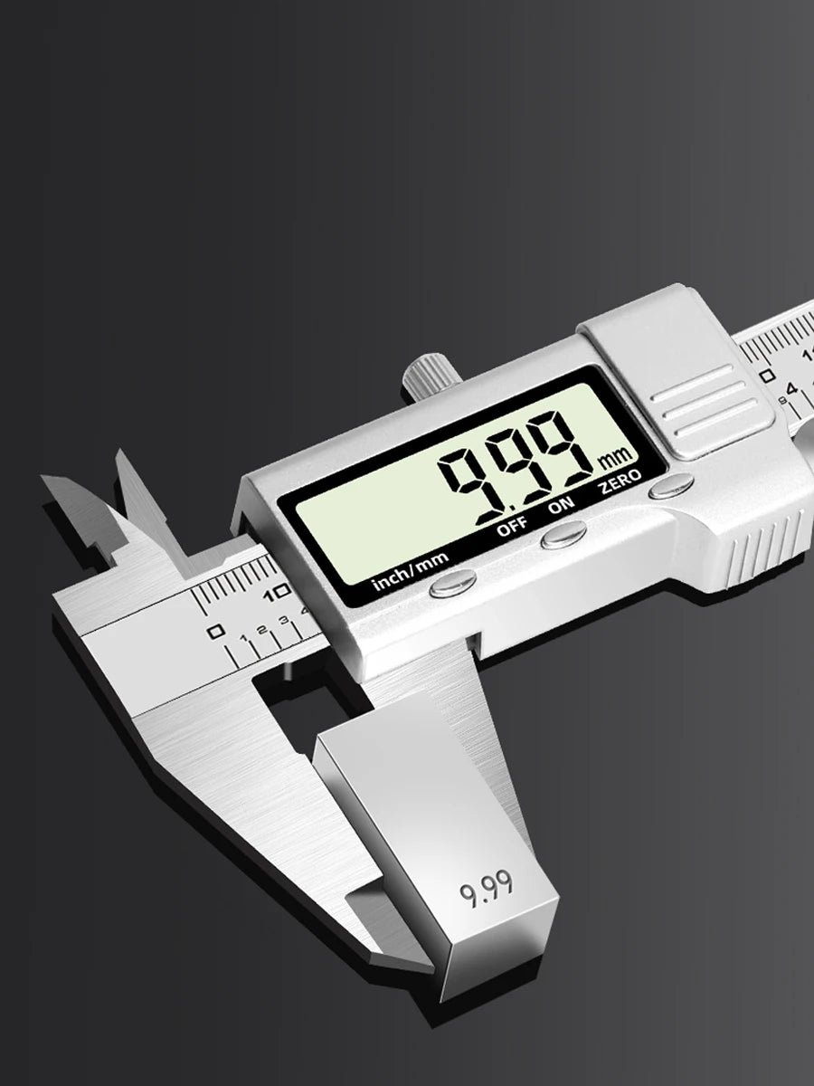 Electronic Vernier Caliper 0-150/200/300mm Digital Vernier Calipers Micrometer Steel Vernier Caliper Messschieber Paquimetro