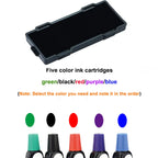 Free Custom Self Inking Engraving Pocket Stamp with Your Signature Design Text, Logo, Drawing