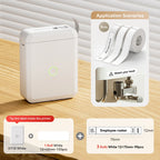 Niimbot D110 Mini Handheld Thermal Label Maker Wireless Sticker Machine Inkless Pocket with Label Sticker for Home Office