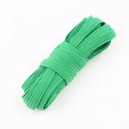 5m 10m 20m 40m 90m Elastic Elastic Band 6mm Color Sewing Household Rubber Band Elastic Band Garment Sewing Accessories