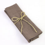 4PC 30X45CM Wedding Cloth Napkins Sage Green Cotton Fabric  Dinner Kitchen Tea Towels Table Design Mat Christmas Decoration