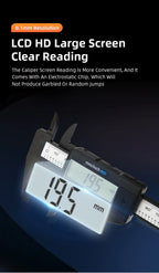 Plastic Caliper Pachometer Digital Caliper Electronic Ruler Vernier Digital Caliber Measuring Tool Digital Calibrator Micrometer