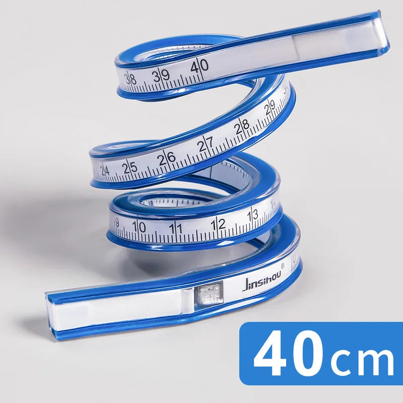 Flexible Curve Ruler Sewing Soft Rulers Drafting Drawing Tool Serpentine Plastic School Office Supplies 30cm 40cm 50cm 60cm