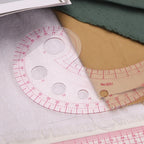 KRABALL Sewing Ruler Set Measure Patchwork Tailor French Curve Ruler for Fabric Drawing Template DIY Sewing Accessories Tool