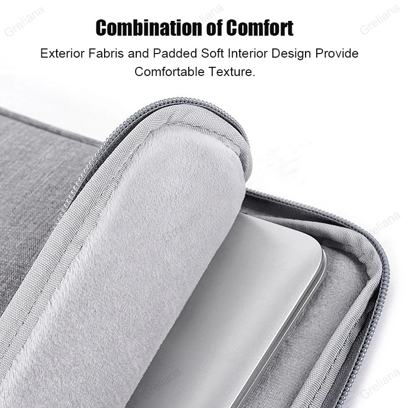 Laptop Bag 13.3 15.6 Waterproof Notebook Case Sleeve For Macbook Neo Air Pro 13 16 14 15 M5Lenovo Computer Handbag Briefcase Bag