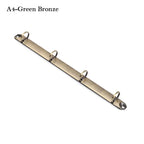 Metal Loose-leaf Binding Clip Colorful Spiral Binder File Folder DIY Album Diary Clips Ring For A4/B5/A5/A6/A7 Notebook Binder