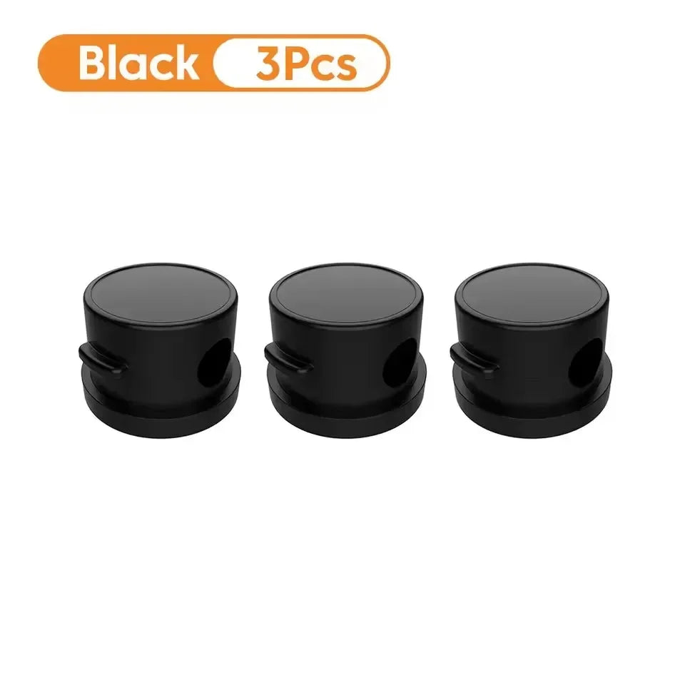 360 Rotation Magnetic Cable Clip Cable Organizer Holder Adhesive Wire Keeper Management USB Charging Line Winder For Home Office