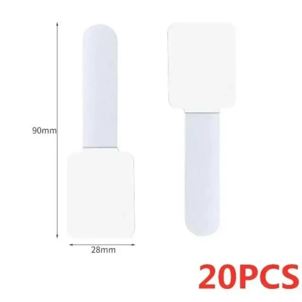 Reusable Self Adhesive Cable Ties 10/20 Pieces Desktop Wire Management Organizer Cord Winder Storage Holder for Mouse Earphone