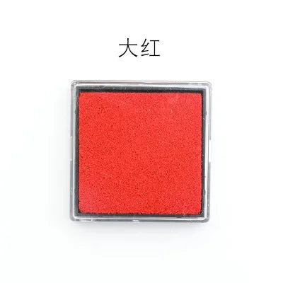 15 Colors Cute Inkpad Craft Oil Based DIY Ink Pads for Rubber Stamps Fabric Scrapbook Wedding Decor Fingerprint Stamp Pad