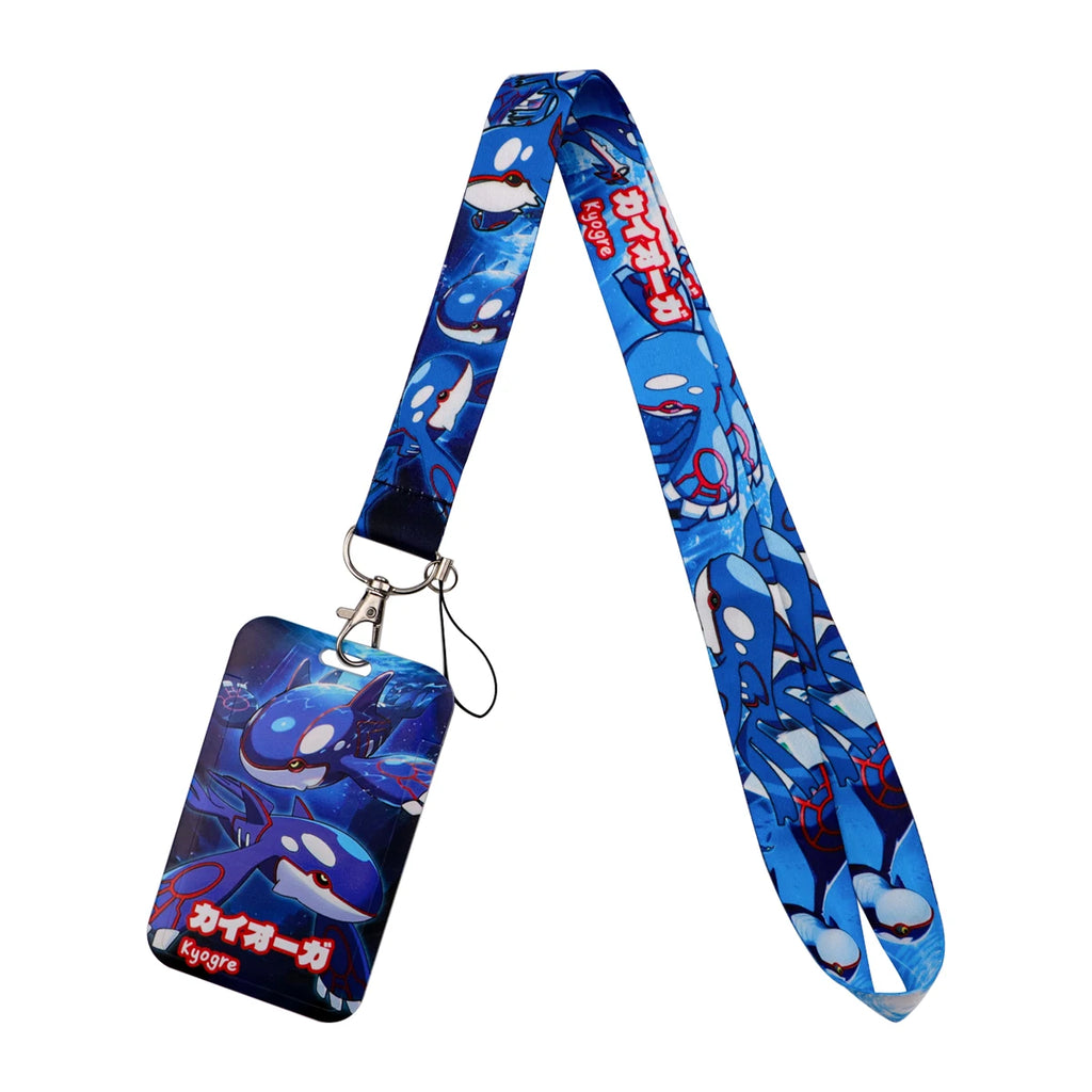 Japanese Anime Monsters Neck Strap Lanyard for Keys Keychain Badge Holder ID Credit Card Pass Mobile Phone Charm Accessories