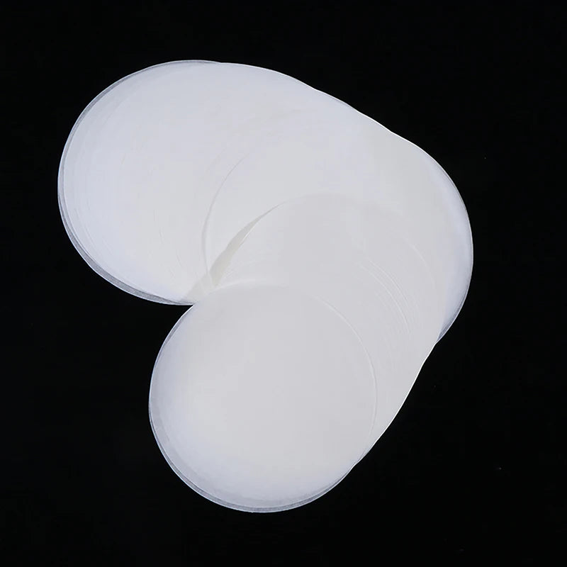 50pcs round Parchment Paper Baking Oiled Paper Air Deep-Fried Pot Paper Steamer Liners Barbecue Sheets Disposable