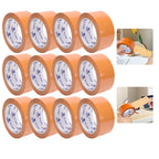 12 Rolls/Set Tape Packaging Tools Office Packing Supplies Waterproof Sealing PP Material Durable Can Be Written As Marking Tapes