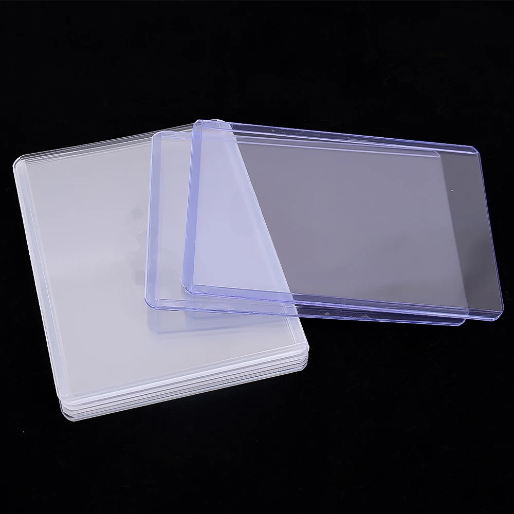 1-50Pcs 35PT Transparent Card Sleeve Clear Trading Card Holder Idol Photo Game Card Holders Cover