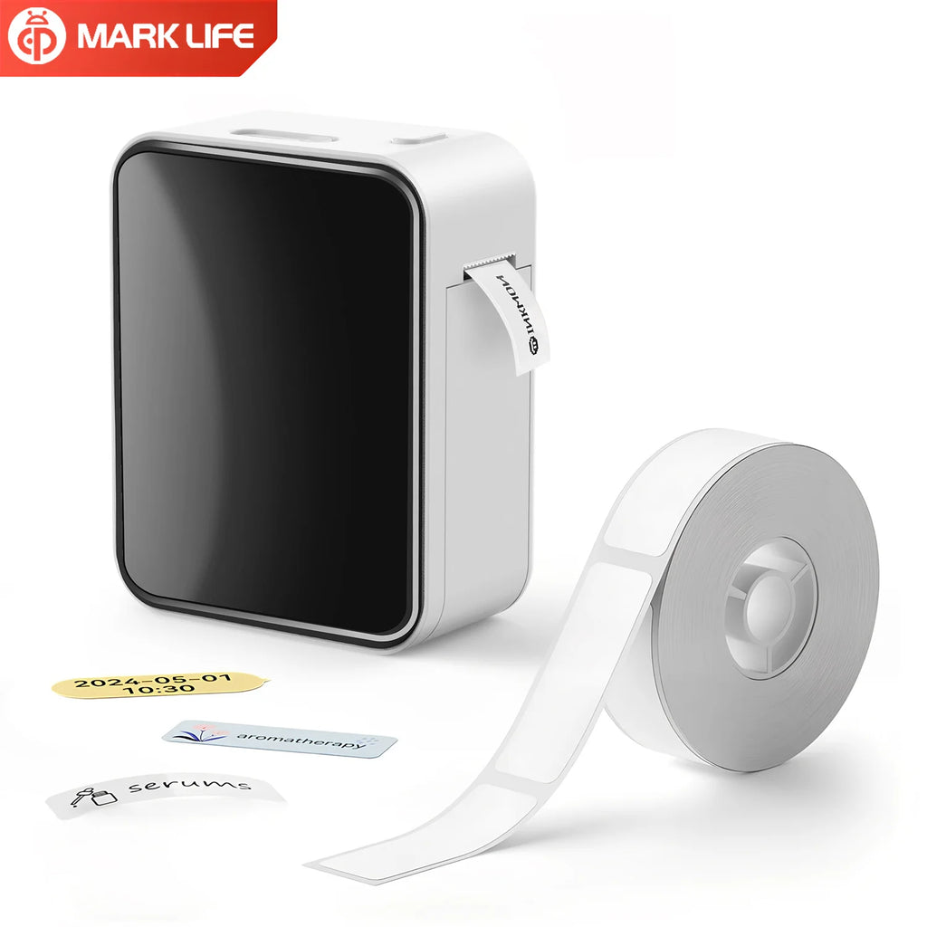 MarkLife M1 Mini Portable Thermal Printer Wireless Bluetooth-compatible Label Tag for Home Office Labeling Sticker Machine