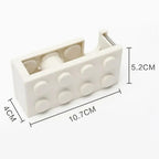 Building Block Adhesive Tape Holder Paper Tape Masking Tape Tape Dispenser Multi-color Plastic Roller Tape Holder