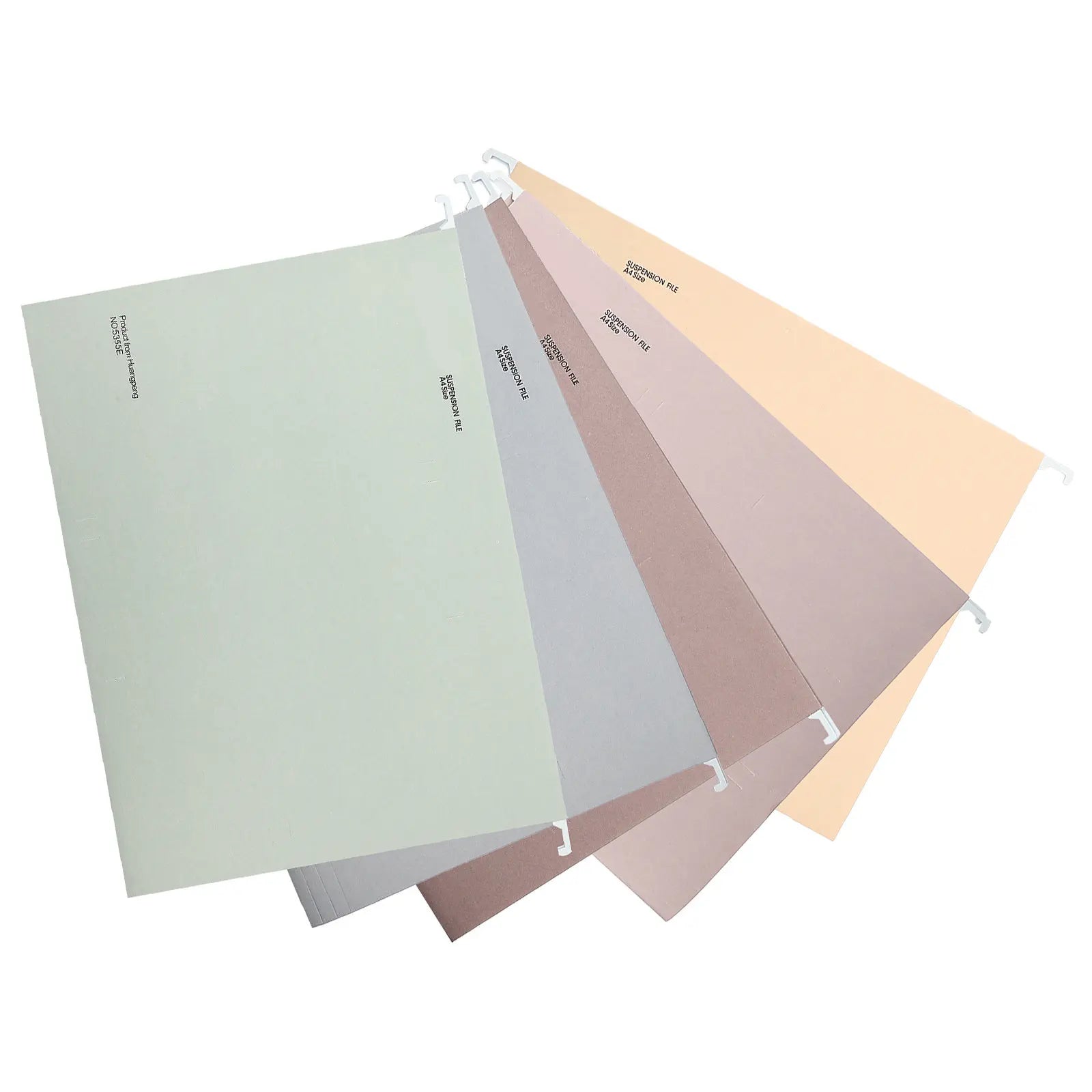 5Pcs Hanging File Folder Set Heavy Duty Metal Reinforced Receipts Organizer Portable Office School Home Bills Holder Document