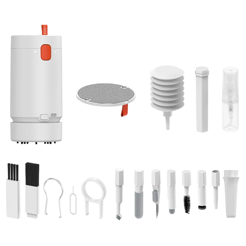 21-in-1 Cleaner Kit Earphones Cleaning Pen Screen Cleaning Tools Computer Keyboard Brush Keycap Puller Multifunctional Brush Kit