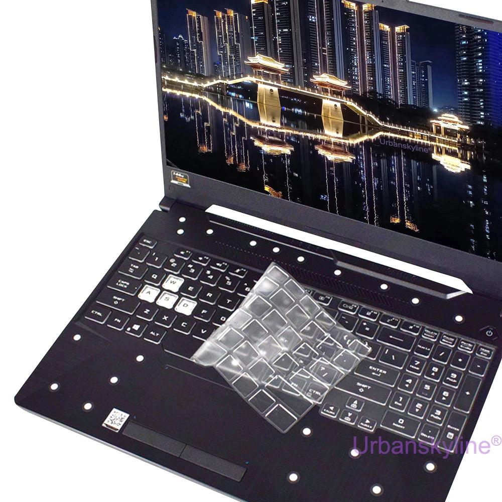 Keyboard Cover for ASUS TUF Dash F15 F16 F17 FX507 FX607 Gaming A15 A16 A17 A18 FA507 FA607 FA707 Silicone Protector Skin Case