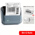 Niimbot B4 Thermal Label Printer Large Size 20-110mmm Print Width Label Sitcker Machine Shipping Label Business Office Use