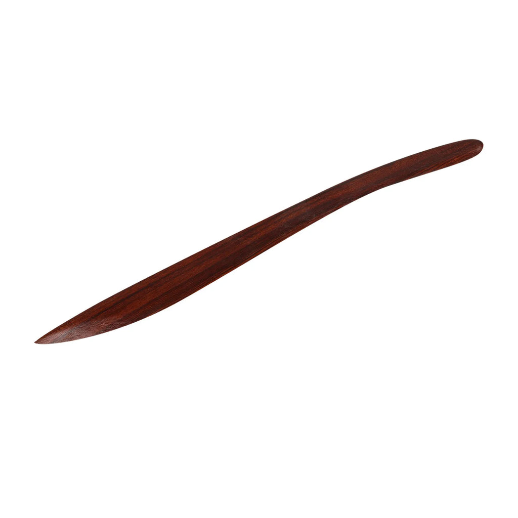 Wooden Letter Opener Chinese Style Red Sandalwood Xuan Paper Cutter Envelope Opener for Calligraphy Rice Paper Office School Art