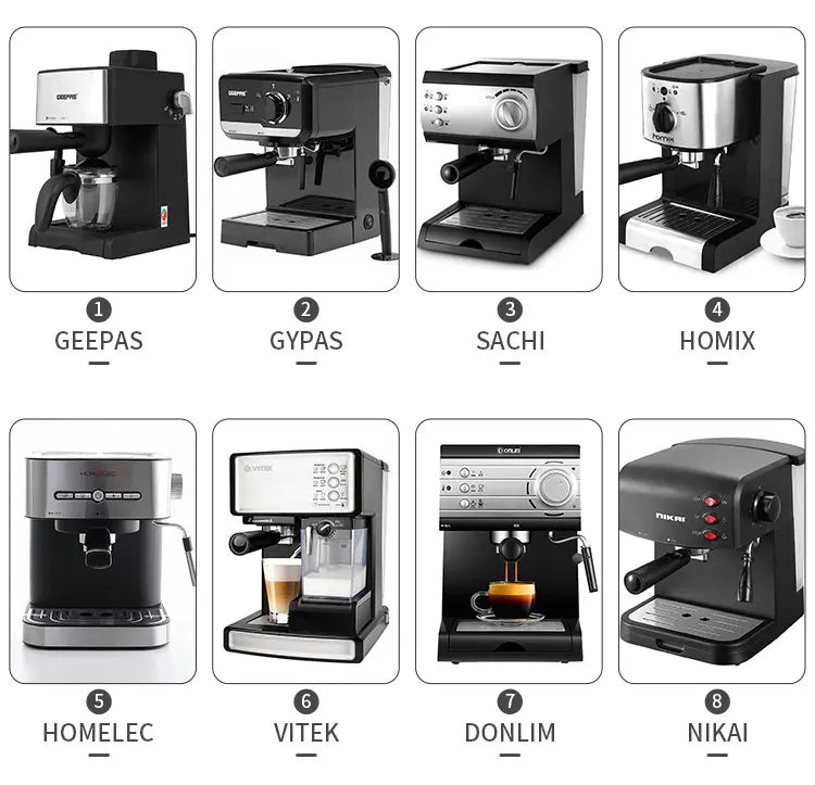 51mm Bottomless Coffee Portafilter With 1 2 4 Cups Basket for Homix Hibrew h11 Oster Cecotec Phico Brayer br1101 Coffee Machine