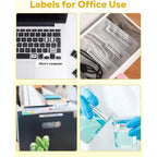 P12 Mini Label Maker Machine with Tape Bluetooth Label Printer Handheld Sticker Multiple Templates Font Inkless Sticker Maker