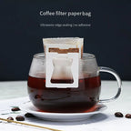 50pcs Coffee Filter Paper Bags Disposable Drip Coffee Bag Portafilter Hanging Ear Espresso Coffee Accessories Tea Tool