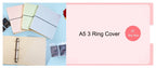 A5 Binder Photocards Magnetic D 3/7 Ring Kpop Photo Album Photocard Holder Collection Book Macaron Binder 1 2 4 Pocket Sleeves