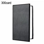 Artificial Leather 40/120/180/240/300 Cards ID Credit Card Holder Book Case Organizer Business  Cards ID Credit Card Holder Case