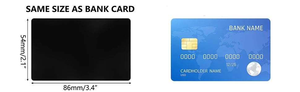 10Pcs Metal Business Card Blanks for Laser Engraving 10 Colors Aluminum Sheet Engraving Blanks DIY Cards for Home 86*54*0.2mm