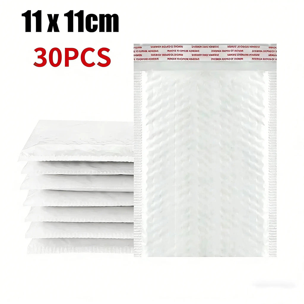 11/15/23cm White Bubble Envelopes Convenient Thicken Waterproof Shockproof Bubble Mailers Envelope Bags Self Seal Packing Bag