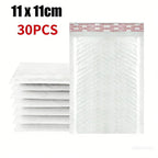 11/15/23cm White Bubble Envelopes Convenient Thicken Waterproof Shockproof Bubble Mailers Envelope Bags Self Seal Packing Bag